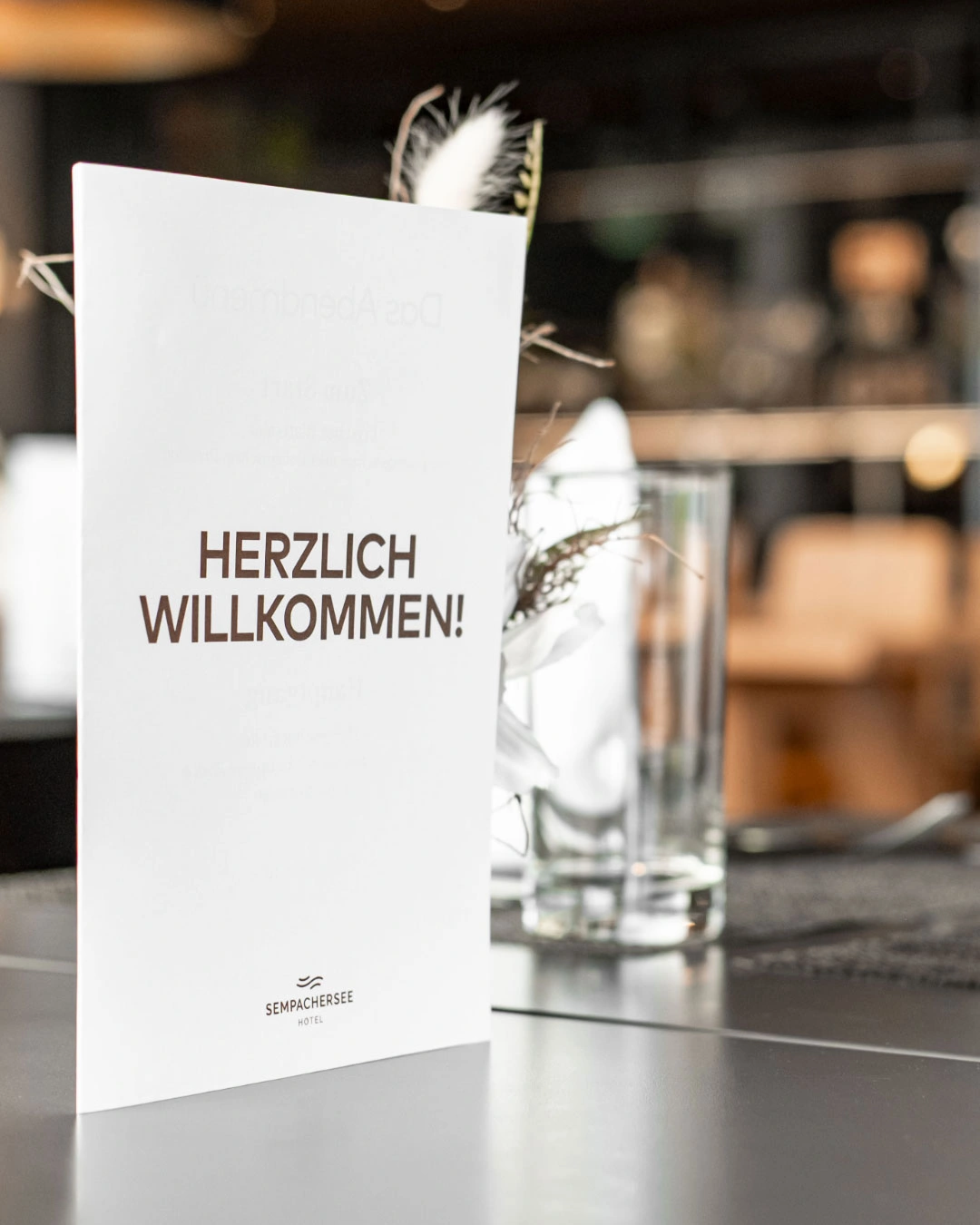 Neues Menü Restaurant Vivace